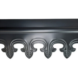 Flor de liz negra (Por 2.44 mts)